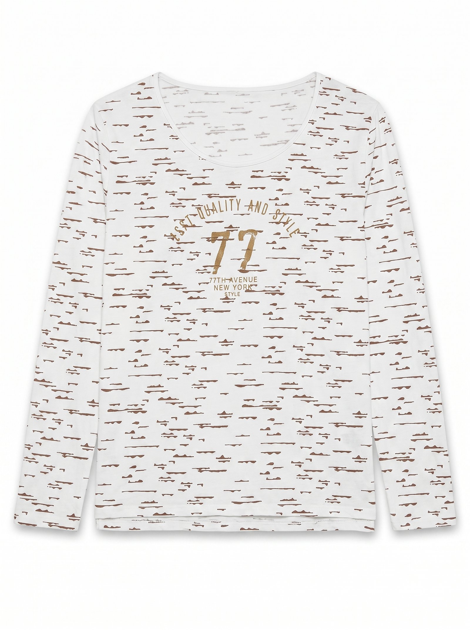 Women_WHITE_printed_t_Shirt