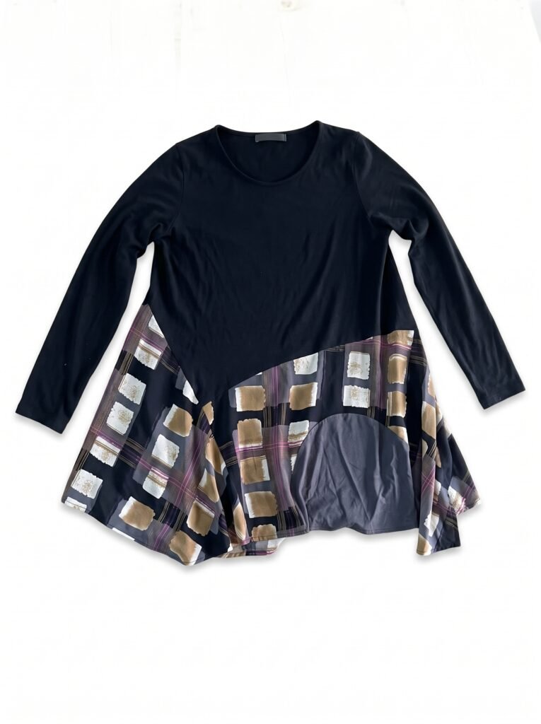 Black Western Women's Top – S