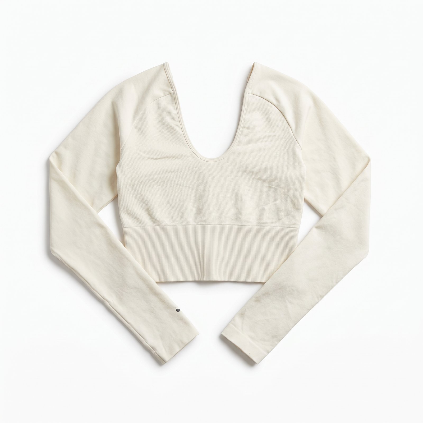 Nike_White_crop_top